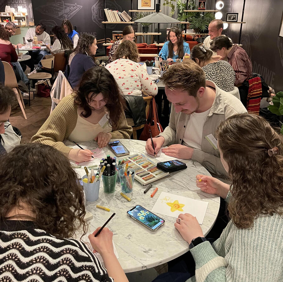 Drawing meetup DE cafe Drawing meetup DE cafe